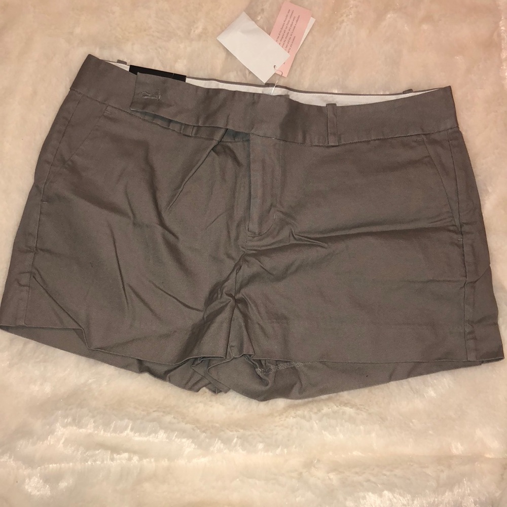 Gray Dress Shorts
